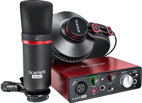 Focusrite Scarlett 2i2 (2nd Gen) Studio Bundle, B - CeX (UK